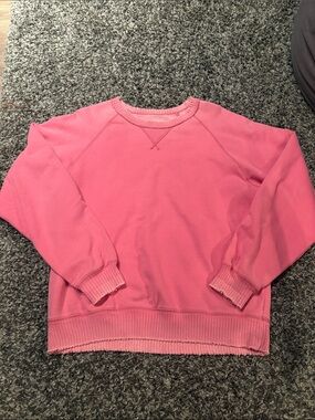 American Eagle Outfitters Pink Crewneck Sweatshirt